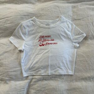 Lana Del Rey inspired baby tee